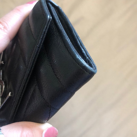 Small Monogram YSL Envelope Wallet - Picture 6 of 7